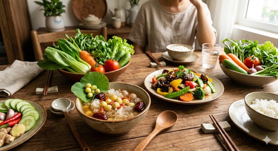 Các món từ hồng, ngȃn thính và mộc nhĩ nên ᵭược sử dụng sớm sau ⱪhi chḗ biḗn ᵭđể giữ hương vị và hạn chḗ nguy cơ biḗn chất.