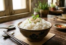 Nấu cơm đừng chỉ đổ nước lã: Thêm vài giọt này hạt cơm bóng bẩy, thơm dẻo để qua đêm không thiu