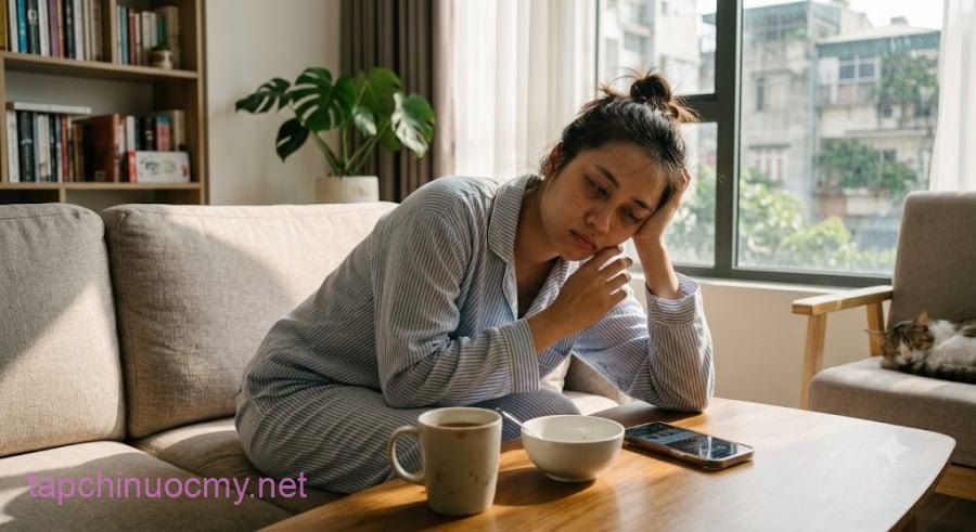 Nếu bạn không gặp bất kỳ dấu hiệu nào dưới đây vào mỗi buổi sáng, xin chúc mừng, bạn đang rất khỏe mạnh!