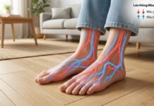 4 dấu hiệu ở bàn chân có thể phản ánh tuần hoàn máu đang gặp vấn đề