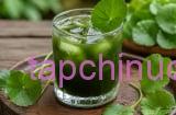Những người nên hạn chế uống nước rau má