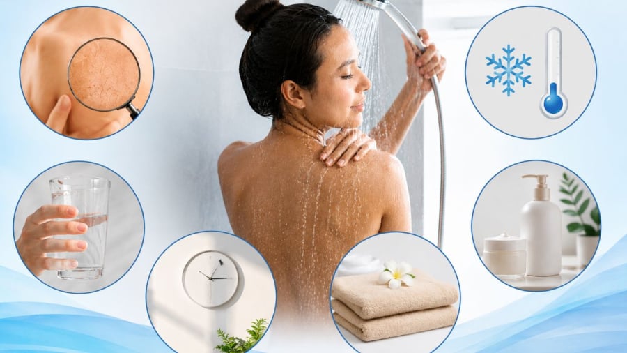 Không cần tắm càng nhiều càng tốt