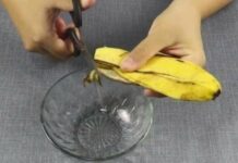 Vỏ chuối trộn với bột giặt, đặt ở góc phòng, sau 1 đêm điều kỳ diệu sẽ xảy ra