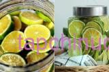 Cách làm sạch chanh giúp đẹp da, đẹp, giảm cân hiệu quả