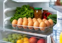 Cất trứng ở cánh cửa tủ lạnh là sai lầm, vì sao?