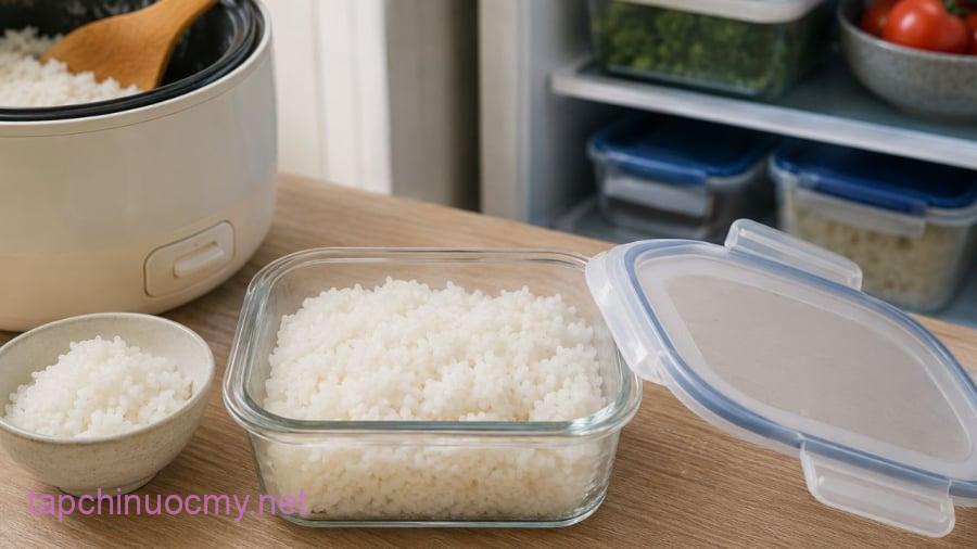 Khi để cơm nguội rồi mới ăn có thể tăng tinh bột kháng
