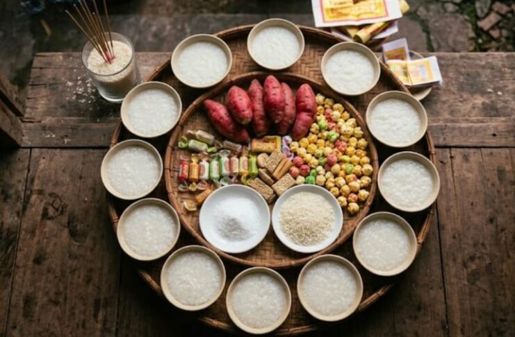 Tháng 7 âm lịch: Dùng cháo ăn liền cúng cô hồn thay cho cháo trắng có được không?