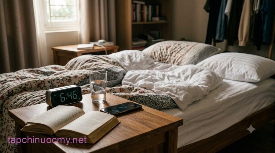Đặt điện thoại tầm xa và dành thời gian đầu ngày cho những hoạt động đơn giản có thể giúp hình thành thói quen buổi sáng chủ động hơn.